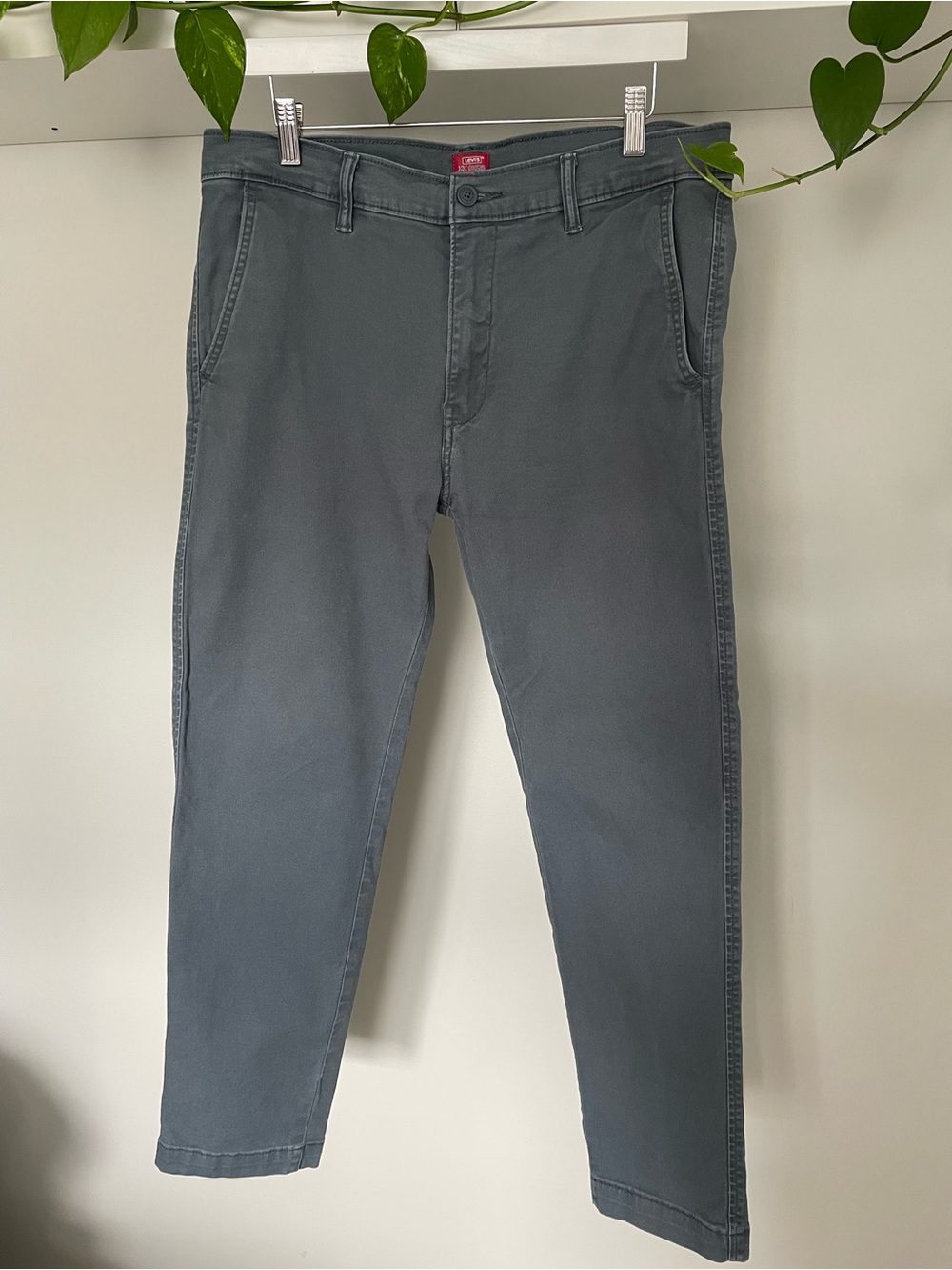Levi's XX Chino Standard Taper Pants Dark Slate Gray Blue Men's 34x30